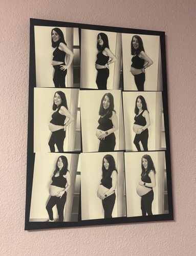 Photo du client Angélica pour l'évaluation Impression Photocollage Toile 50x70cm